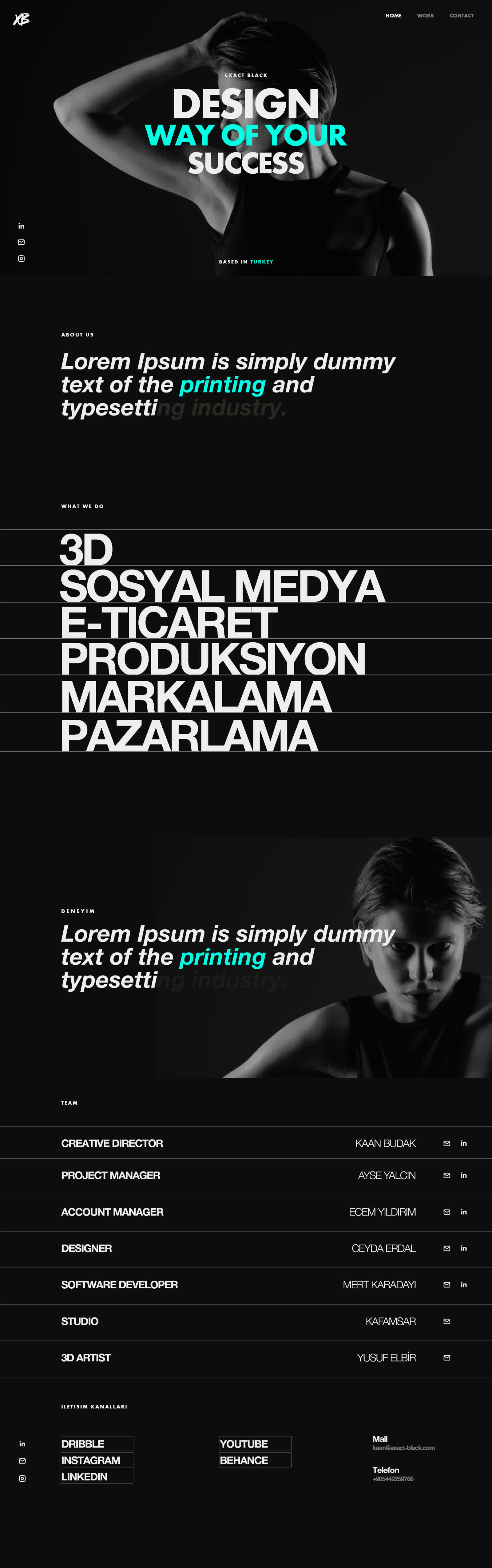 Web Arayüz Tasarımları